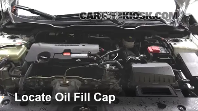 2016 Honda Civic LX 2.0L 4 Cyl. Sedan Huile Ajouter de l'huile